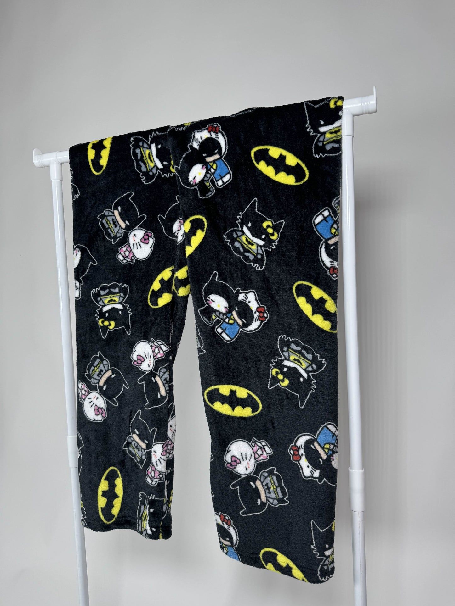 Batman X Hello Kitty Pyžamo Kalhoty - Black/Černé