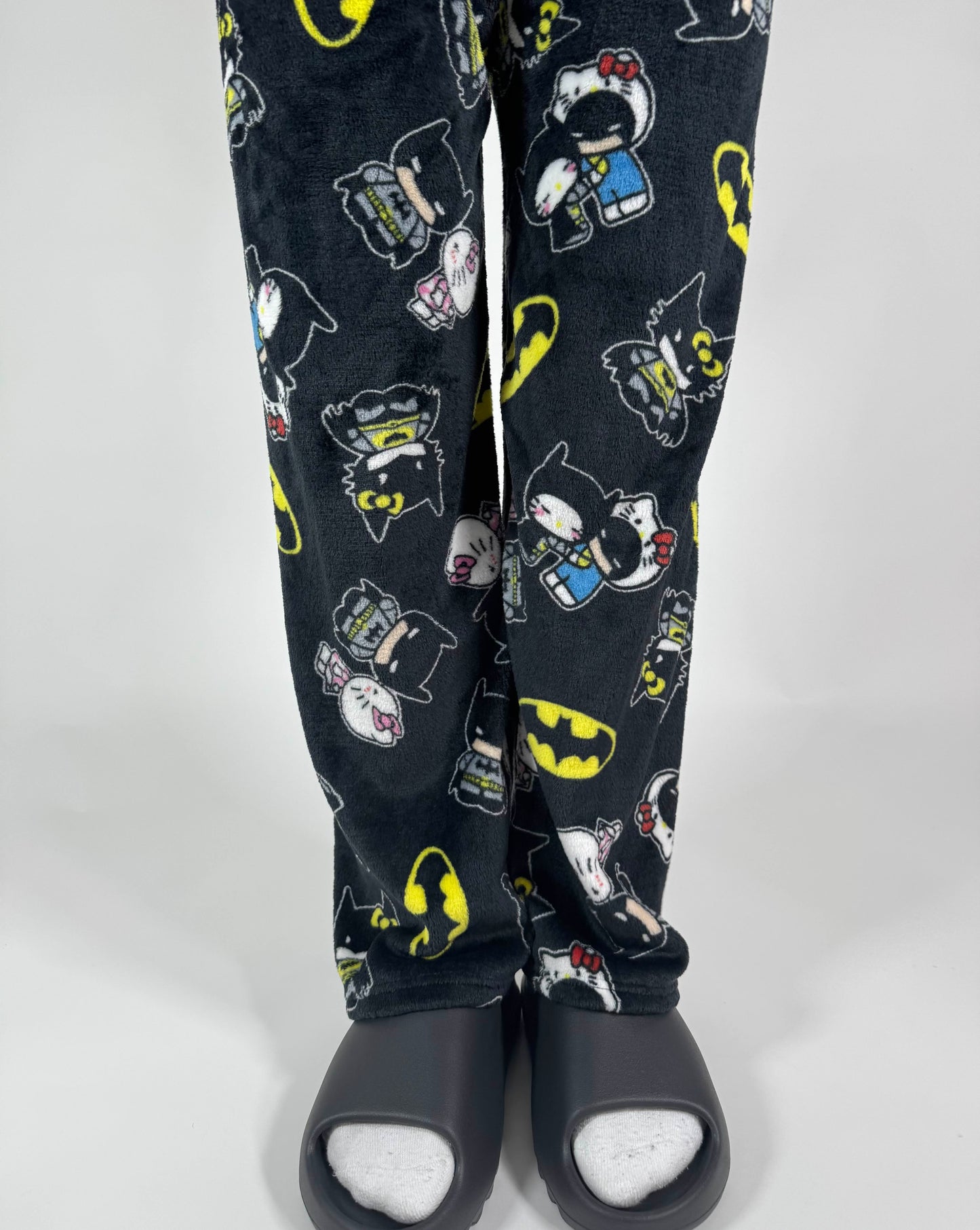 Batman X Hello Kitty Pyžamo Kalhoty - Black/Černé