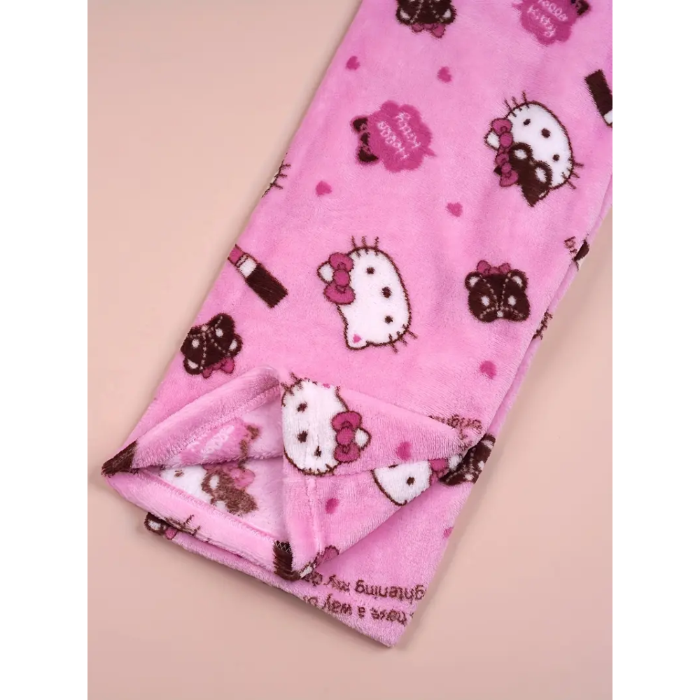 Hello Kitty Pyžamo Kalhoty - Pink Cosmetics