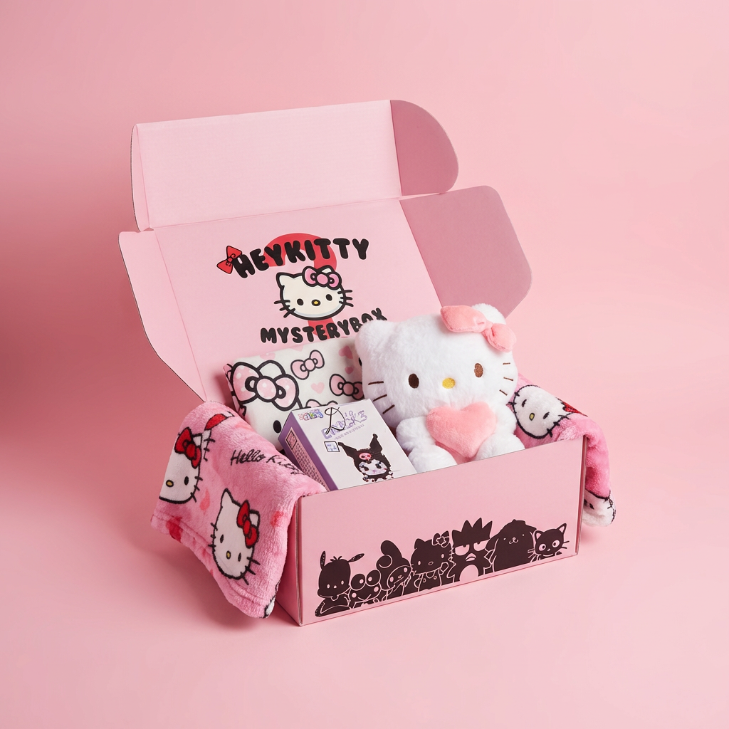 Hello Kitty Mystery Box (Hodnota zboží 1290 - 1690 Kč)