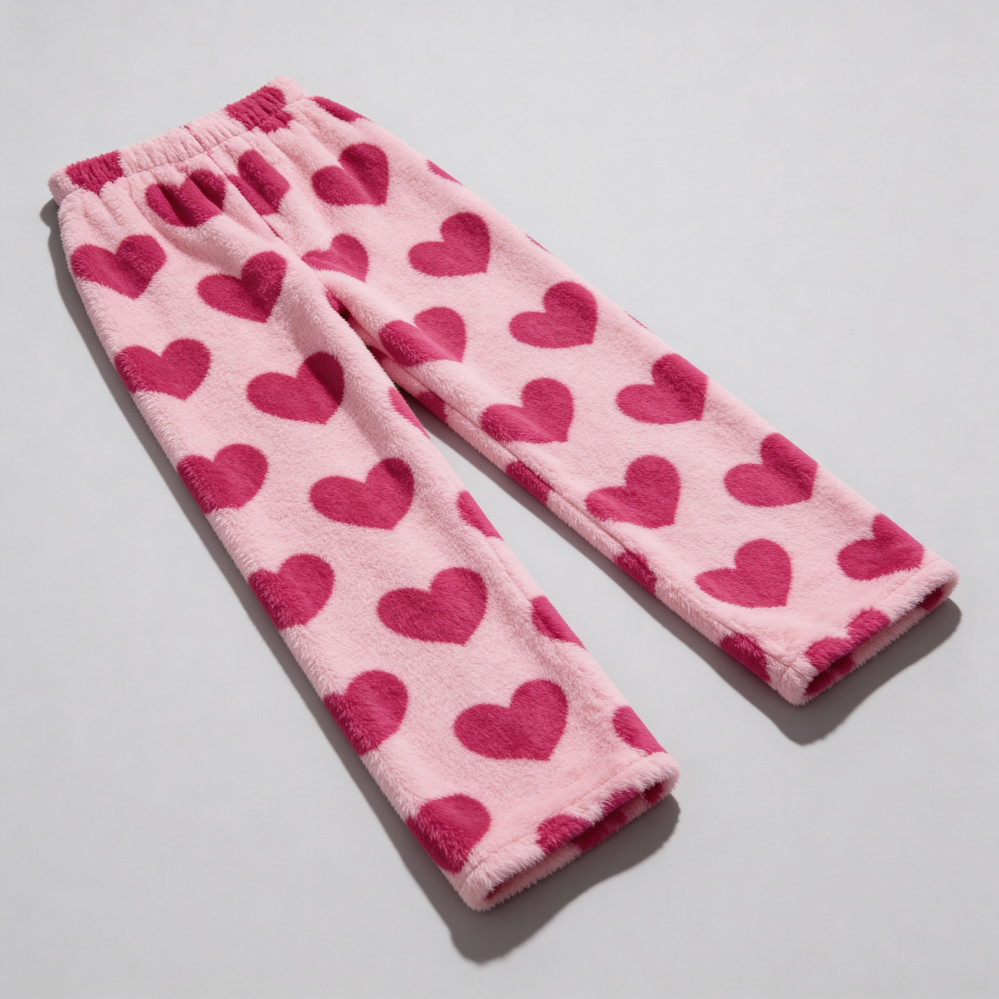 Valentýnské Pyžamo Kalhoty - Pink/Růžové