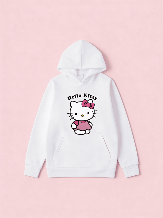 Hello Kitty Mikina Bílá