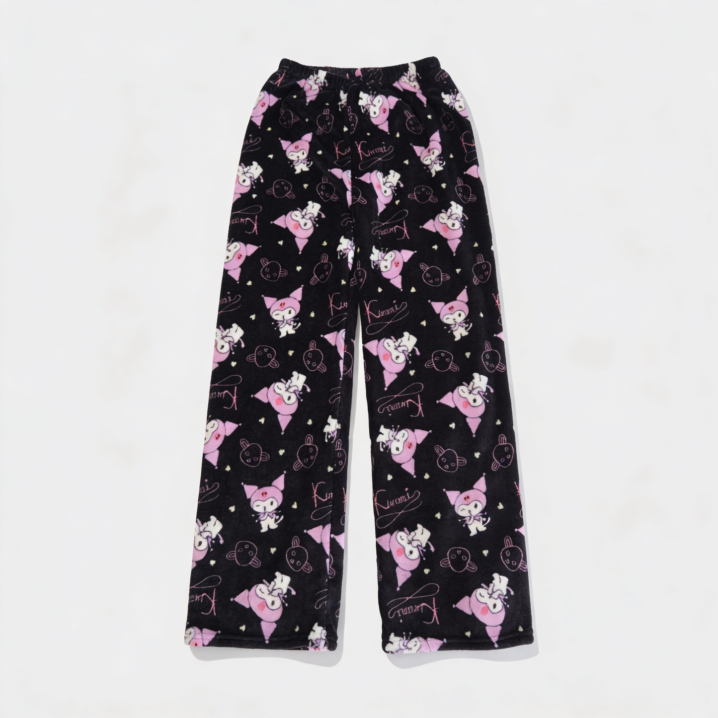 Kuromi Pyžamo Kalhoty - Black/Černé