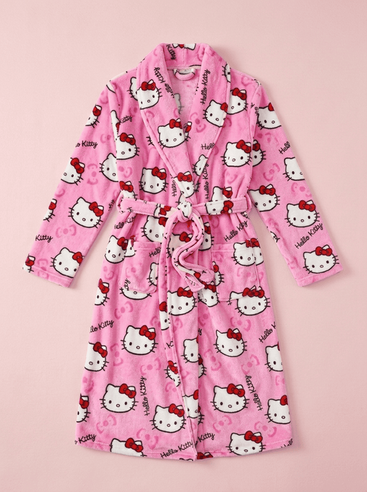 Hello Kitty růžový župan