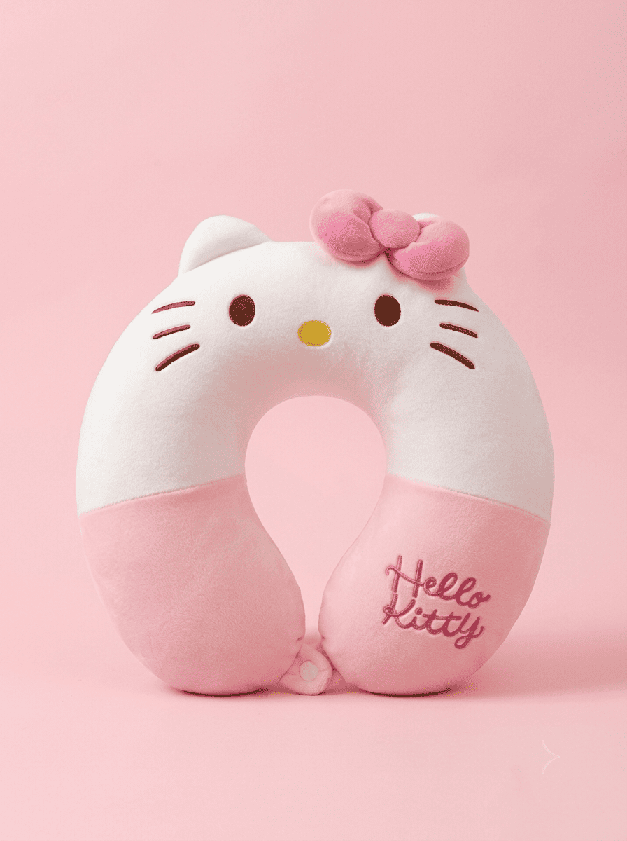 Hello Kitty cestovní polštářek na krk