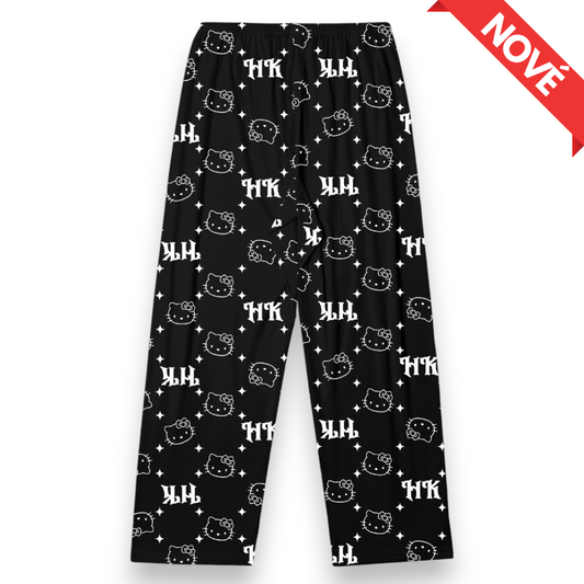 Hello Kitty Pyžamo Kalhoty - HK Black
