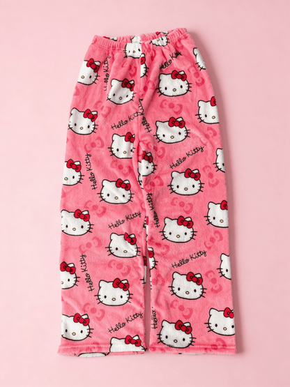 Hello Kitty Pyžamo Kalhoty - Baby Pink