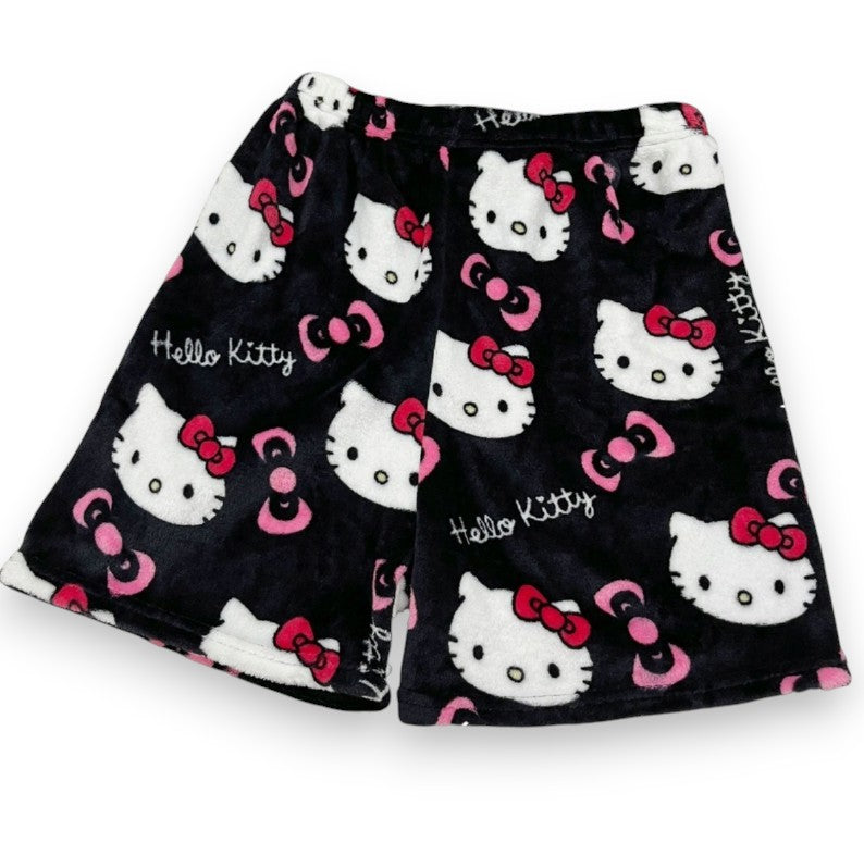 Hello Kitty Pyžamo Kraťasy - Black/Černé