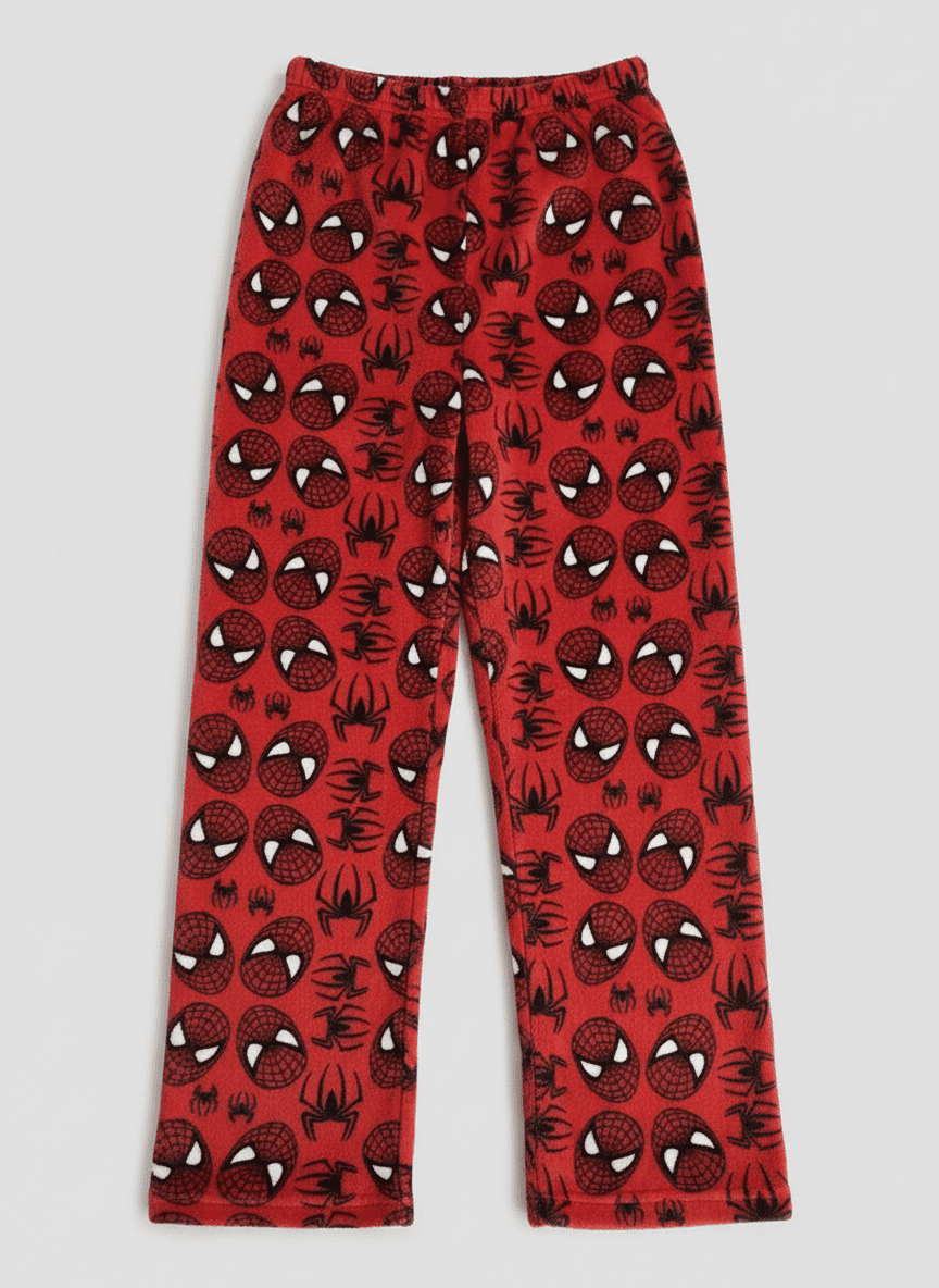 Spiderman Pyžamo Kalhoty - Červené/Red